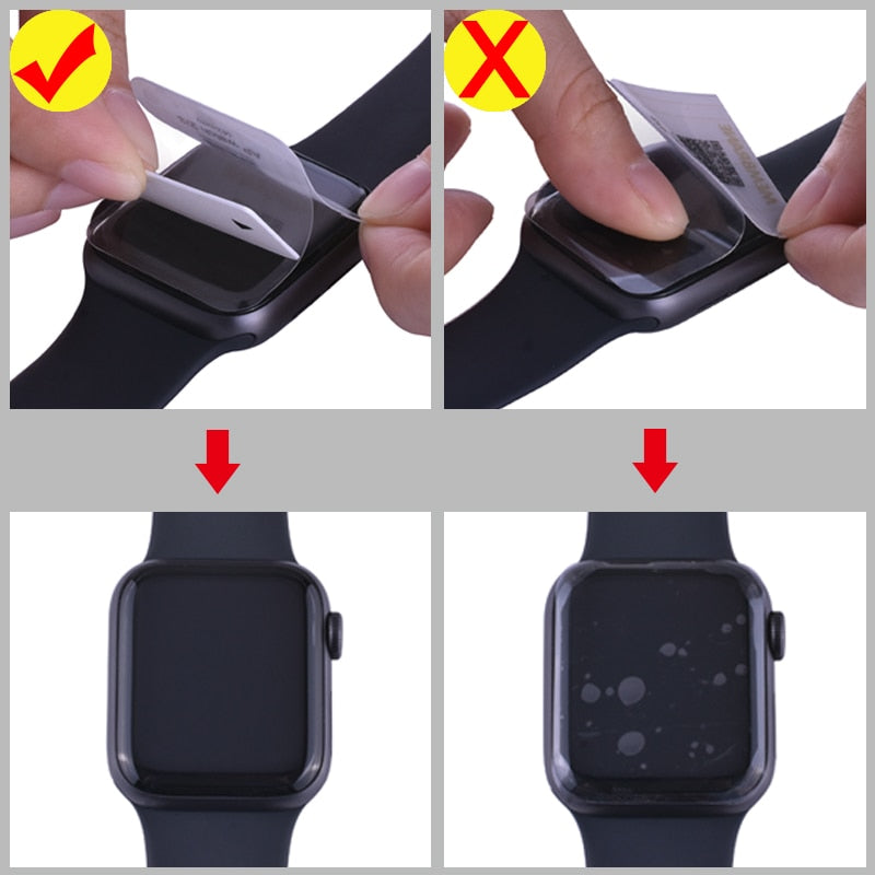 Película protetora em vidro temperado para Apple Watch